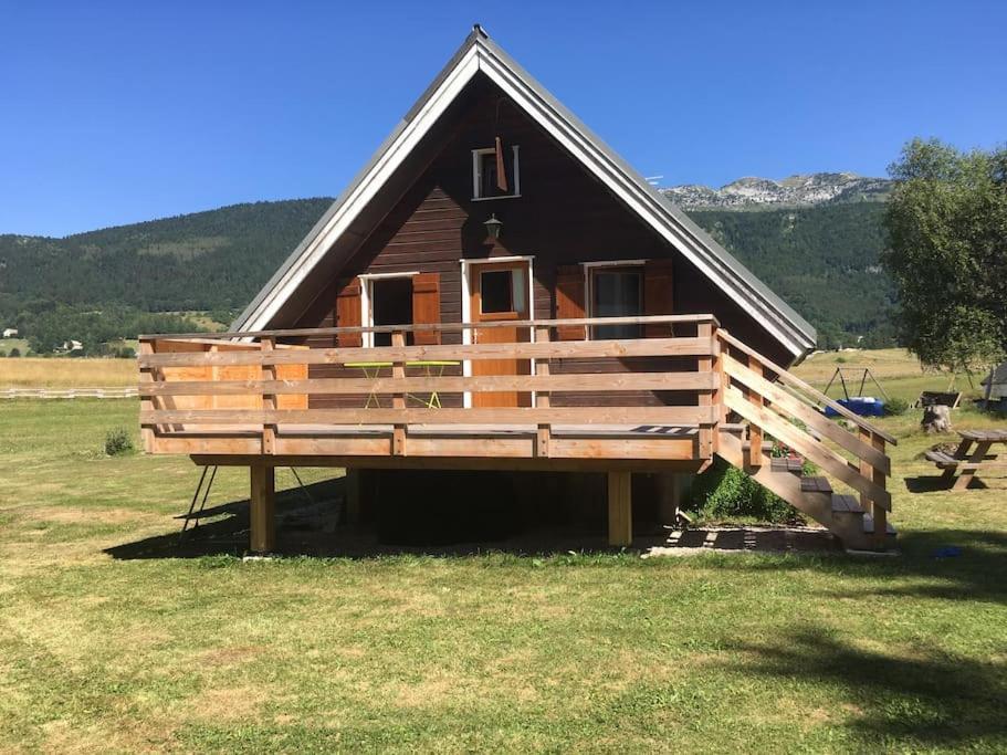 Chalet Cosy, Belle Vue, Dans Le Massif Du Vercors Lans-en-Vercors Exterior foto